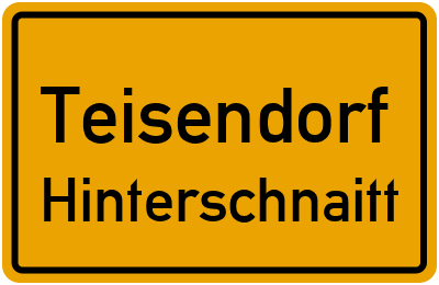Straßenverzeichnis Teisendorf Hinterschnaitt
