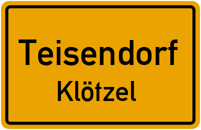 Straßenverzeichnis Teisendorf Klötzel