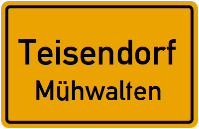Straßenverzeichnis Teisendorf Mühwalten