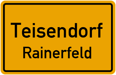 Straßenverzeichnis Teisendorf Rainerfeld