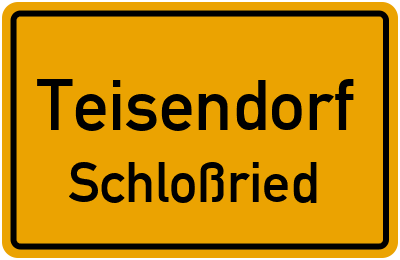 Straßenverzeichnis Teisendorf Schloßried