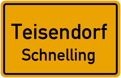 Straßenverzeichnis Teisendorf Schnelling
