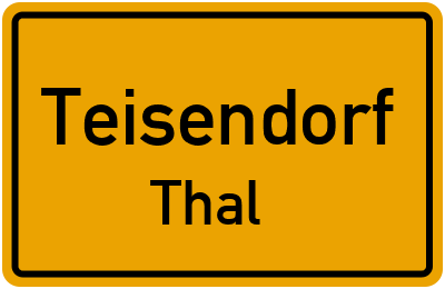 Straßenverzeichnis Teisendorf Thal