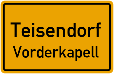 Straßenverzeichnis Teisendorf Vorderkapell