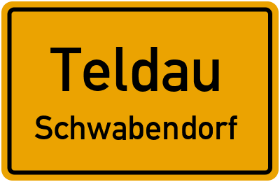 Straßenverzeichnis Teldau Schwabendorf