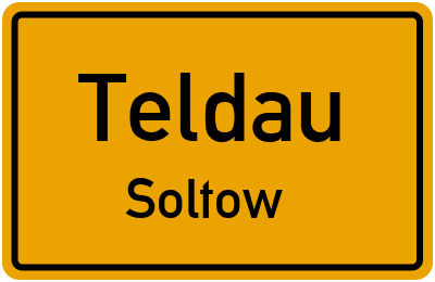 Straßenverzeichnis Teldau Soltow