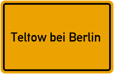 Branchenbuch Teltow bei Berlin, Brandenburg