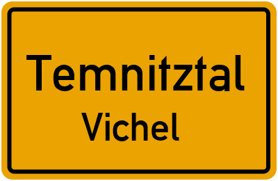 Straßenverzeichnis Temnitztal Vichel