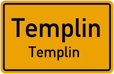 Straßenverzeichnis Templin Templin
