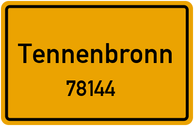 78144 Tennenbronn