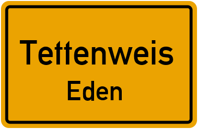 Straßenverzeichnis Tettenweis Eden