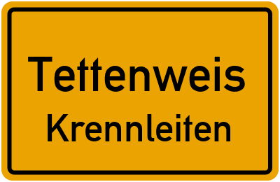 Straßenverzeichnis Tettenweis Krennleiten