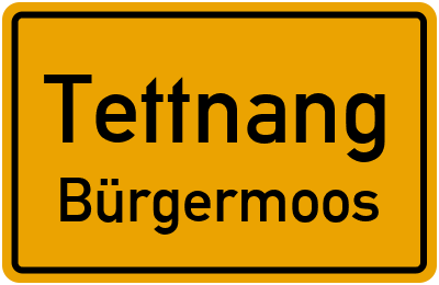 Straßenverzeichnis Tettnang Bürgermoos
