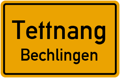 Straßenverzeichnis Tettnang Bechlingen