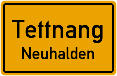 Straßenverzeichnis Tettnang Neuhalden