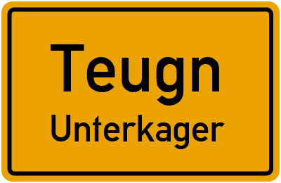 Straßenverzeichnis Teugn Unterkager