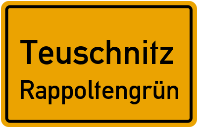 Straßenverzeichnis Teuschnitz Rappoltengrün