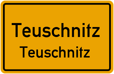 Straßenverzeichnis Teuschnitz Teuschnitz
