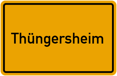 Thüngersheim in Bayern
