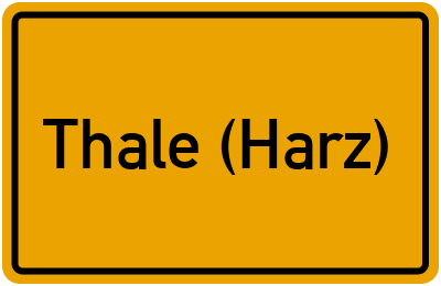 Thale (Harz)
