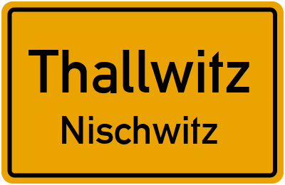 Straßenverzeichnis Thallwitz Nischwitz