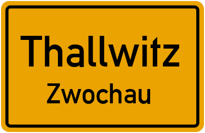 Straßenverzeichnis Thallwitz Zwochau