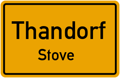Straßenverzeichnis Thandorf Stove