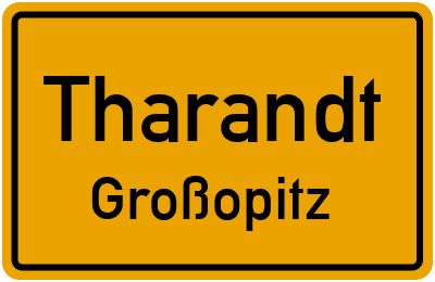Straßenverzeichnis Tharandt Großopitz