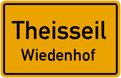 Straßenverzeichnis Theisseil Wiedenhof