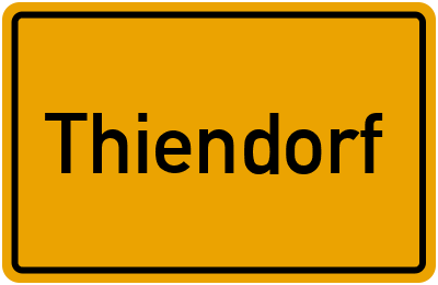 Branchenbuch für Thiendorf