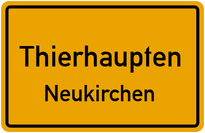 Straßenverzeichnis Thierhaupten Neukirchen