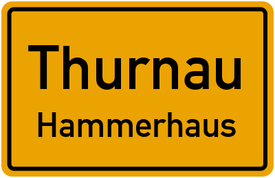 Straßenverzeichnis Thurnau Hammerhaus