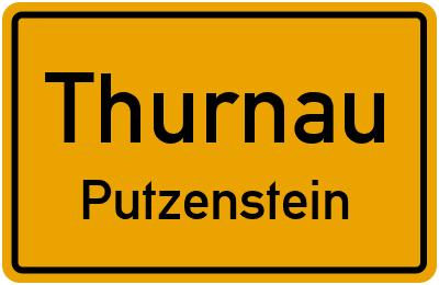 Straßenverzeichnis Thurnau Putzenstein
