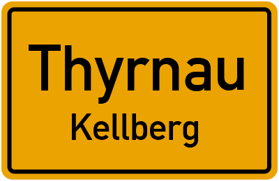 Ortsschild Thyrnau Kellberg