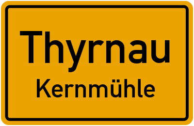 Straßenverzeichnis Thyrnau Kernmühle