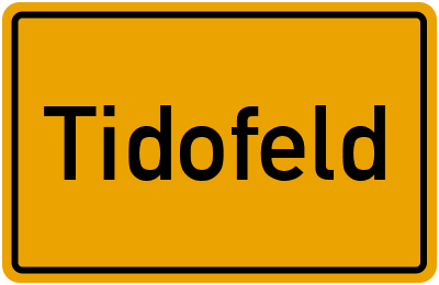 Tidofeld in Niedersachsen
