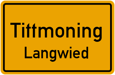 Straßenverzeichnis Tittmoning Langwied