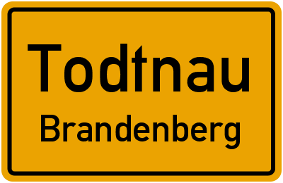 Straßenverzeichnis Todtnau Brandenberg