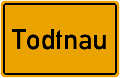 Branchenbuch Todtnau, Baden-Württemberg