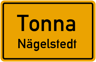 Straßenverzeichnis Tonna Nägelstedt