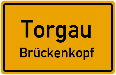 Straßenverzeichnis Torgau Brückenkopf