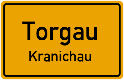 Straßenverzeichnis Torgau Kranichau