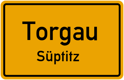 Straßenverzeichnis Torgau Süptitz