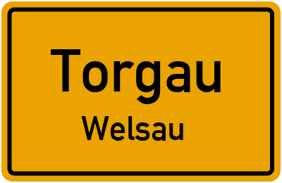 Straßenverzeichnis Torgau Welsau