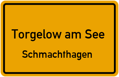 Straßenverzeichnis Torgelow am See Schmachthagen