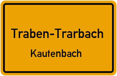 Straßenverzeichnis Traben-Trarbach Kautenbach