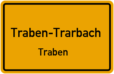 Straßenverzeichnis Traben-Trarbach Traben