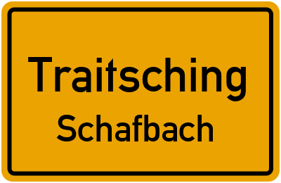 Straßenverzeichnis Traitsching Schafbach