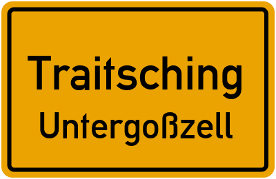 Straßenverzeichnis Traitsching Untergoßzell