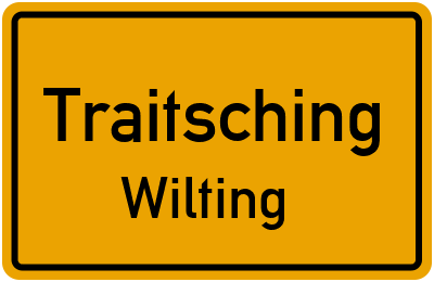 Straßenverzeichnis Traitsching Wilting